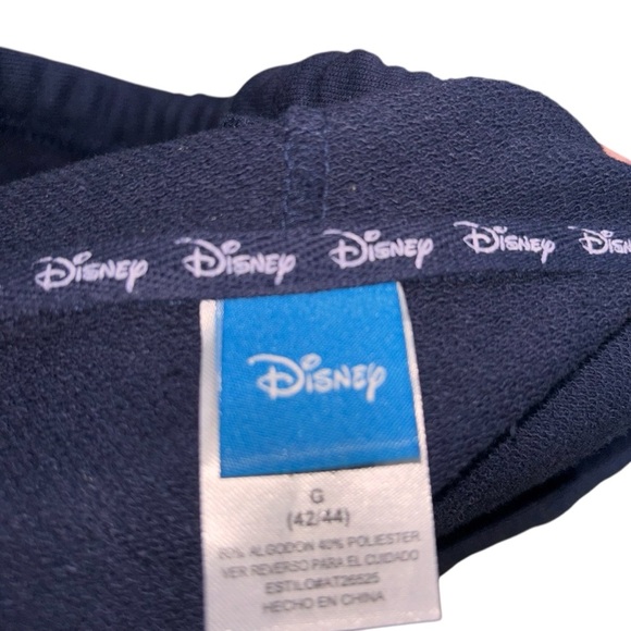Disney Men's L Large Hoodie Sweater Blue Classic Mickey Mouse Print Florida - Picture 6 of 6